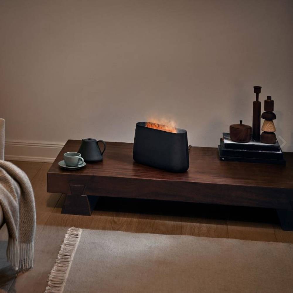 S.Luce LED Luftbefeuchter & Aroma Diffuser Ben mit Kamin Effekt-Licht Günstig kaufen