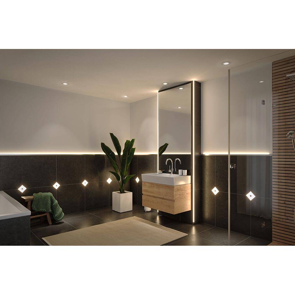 S.Luce LumiTiles Kabel Square Warmweiß 0,7m Schwarz Online Shopping