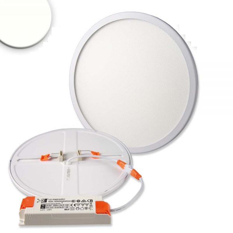 S.Luce Einbau LED-Panel Ø 23cm Flex 23W Ausschnitt 5-21cm Neutralweiß Blitzangebot