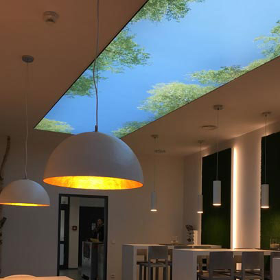 S.Luce LED-Lichtdecke Spannfolie 10 - 15 m² Sonderangebote
