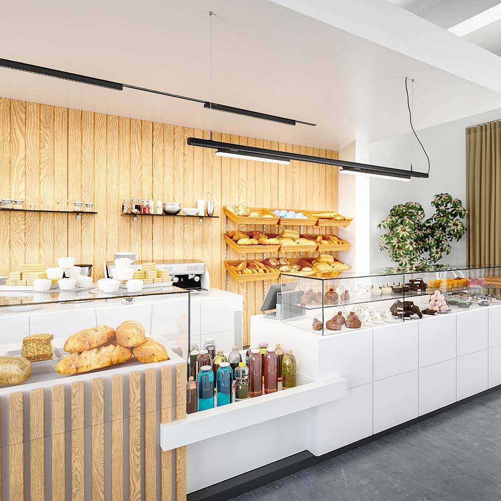 S.Luce Ideal Lux Display Wide LED Schienen Strahler Sonderangebot der Fabrik