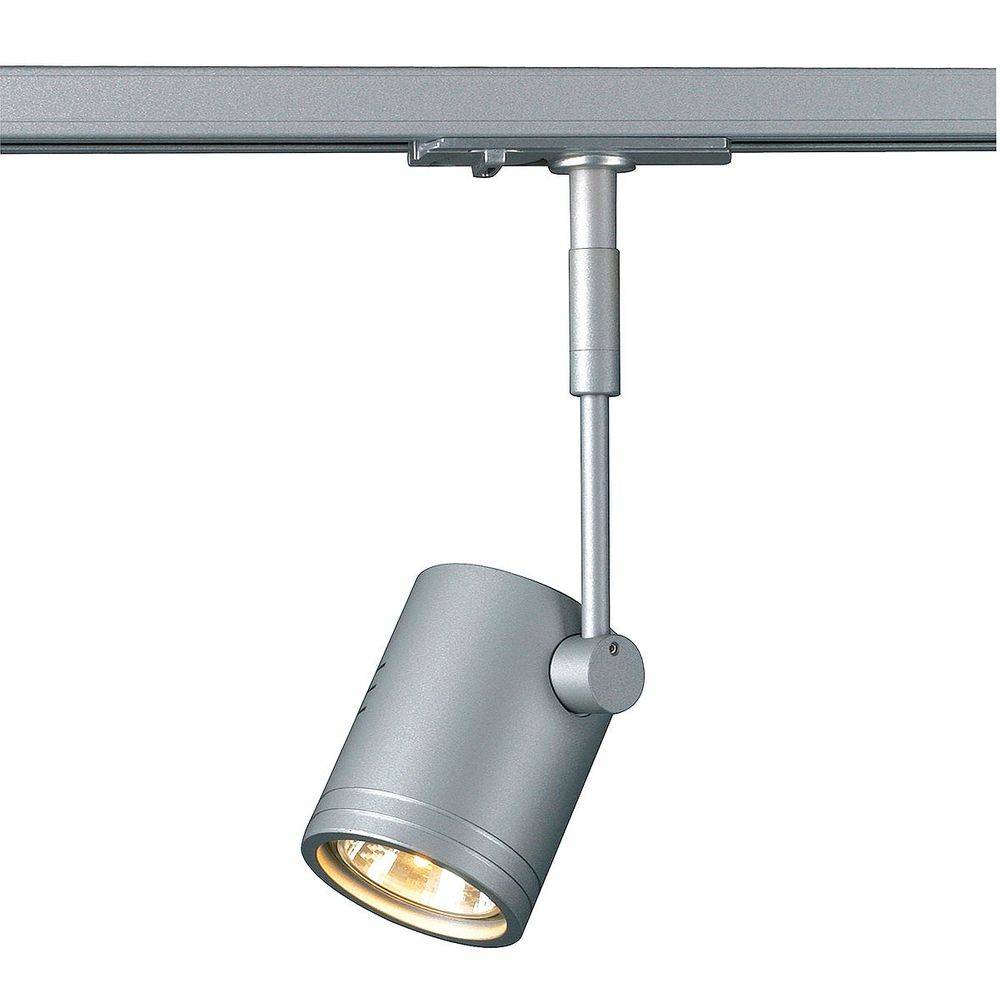 S.Luce SLV Bima I Leuchtenkopf silbergrau GU10 max. 50W inkl. 1P.-Adapter