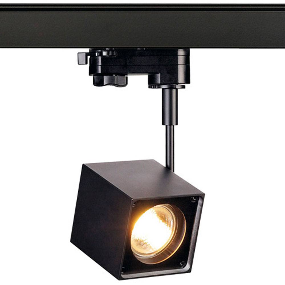 S.Luce SLV Altra Dice Spot inkl. 3P.-Adapter eckig GU10 max. 50W Schwarz Begrenzt auf 3 Tage