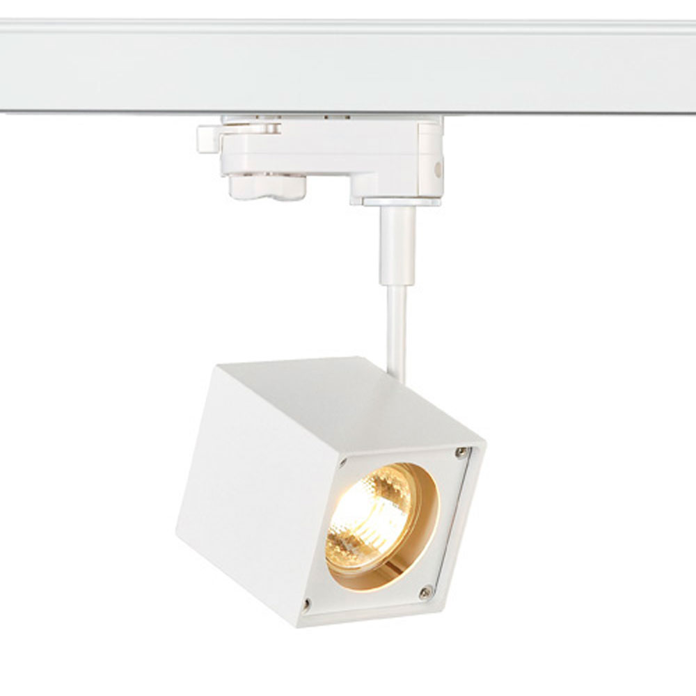 S.Luce SLV Altra Dice Spot inkl. 3P.-Adapter eckig GU10 max. 50W Weiß Speichern exportieren