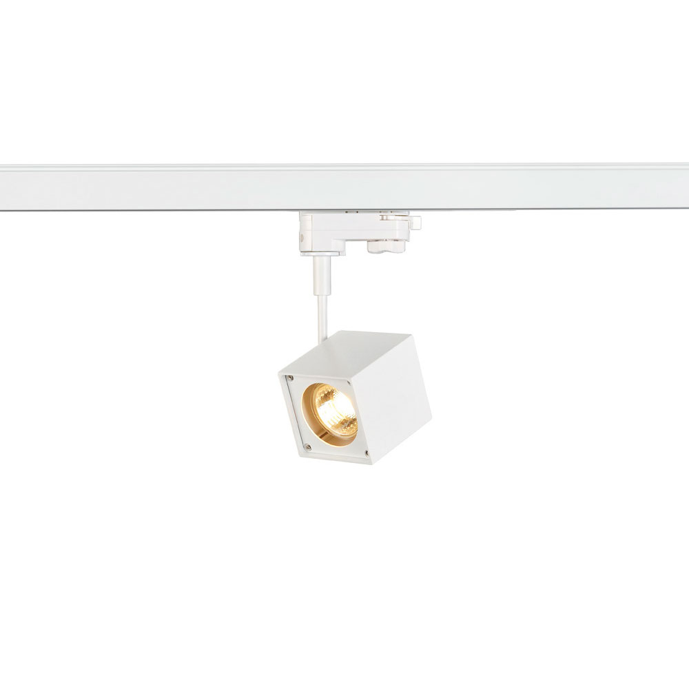 S.Luce SLV Altra Dice Spot inkl. 3P.-Adapter eckig GU10 max. 50W Weiß Speichern exportieren