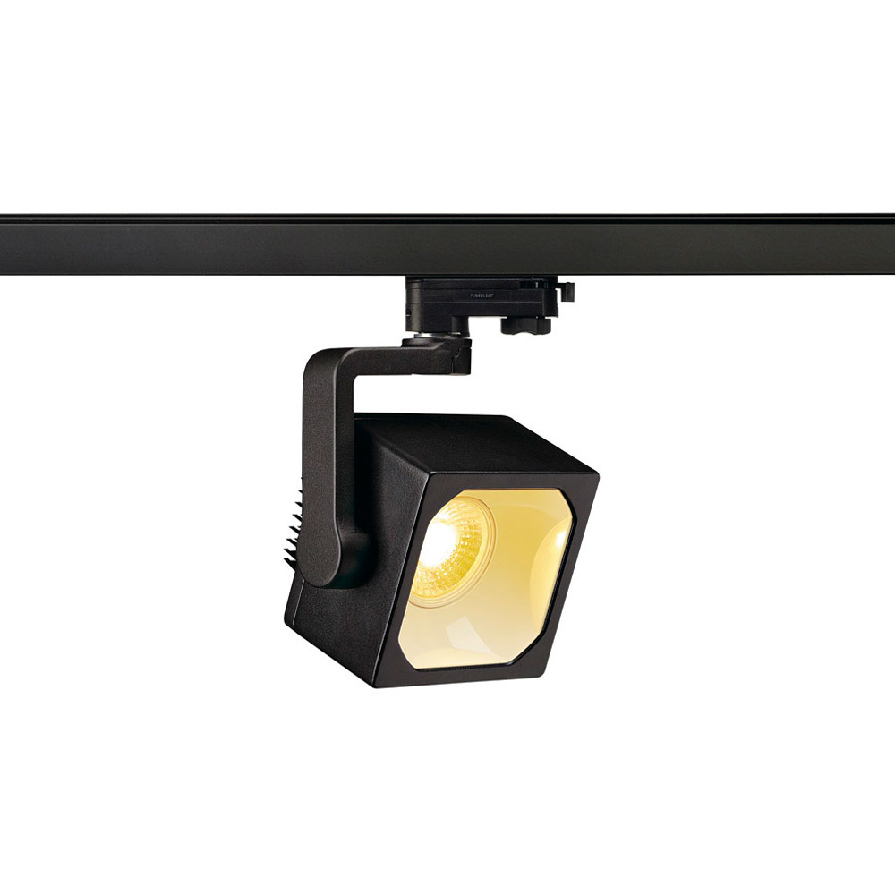 S.Luce SLV Euro Cube LED Spot 60° inkl. 3P.-Adapter 4000K CRI90 Schwarz Rabatte dieses Monats