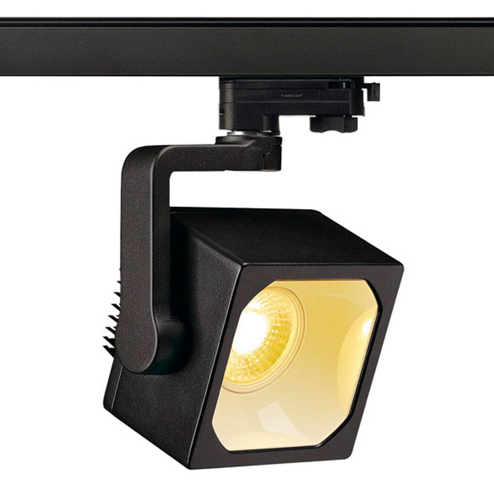 S.Luce SLV Euro Cube LED Spot 60° inkl. 3P.-Adapter 4000K CRI90 Schwarz Rabatte dieses Monats