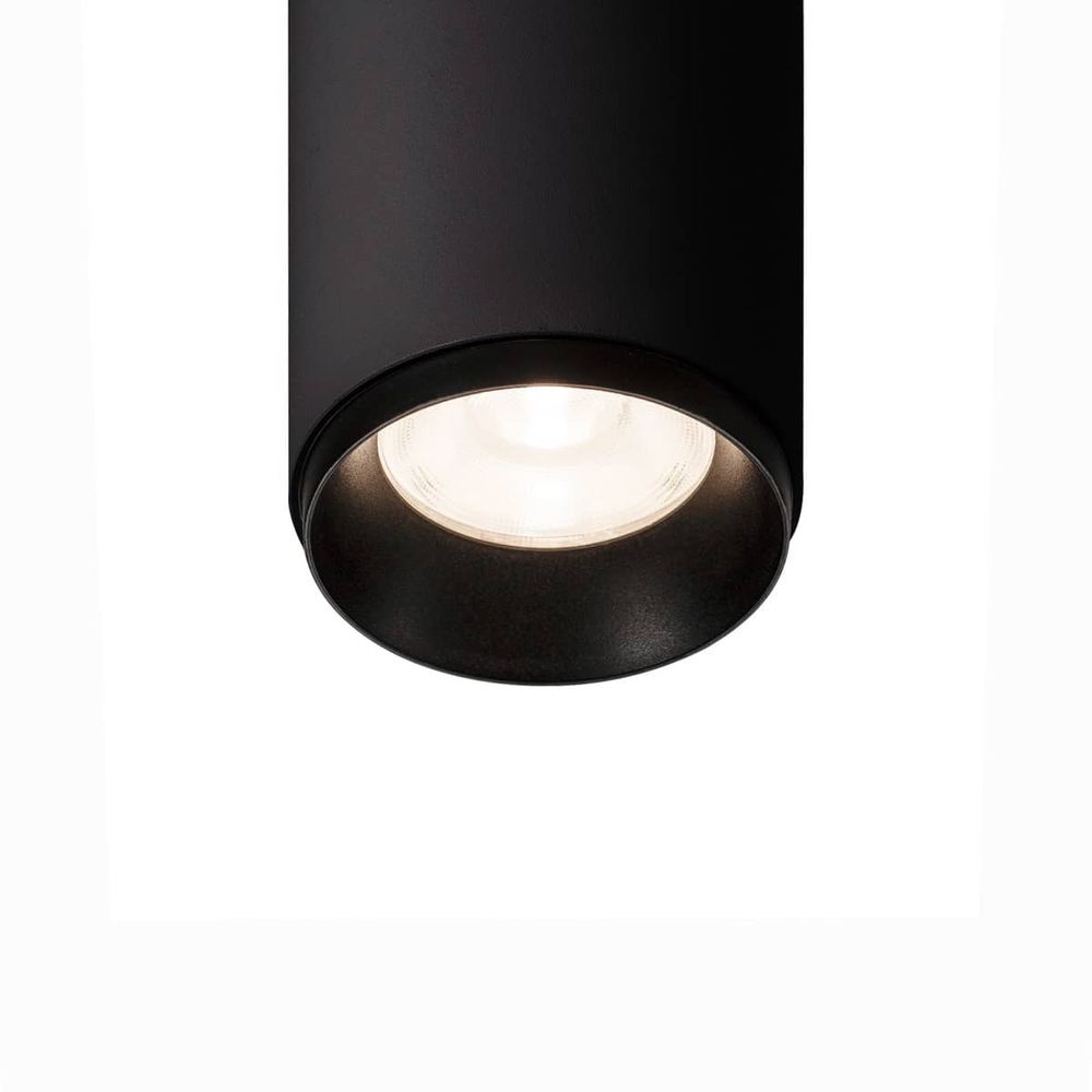 S.Luce Numinos LED-Deckenleuchte Schwarz zylindrisch Angebote