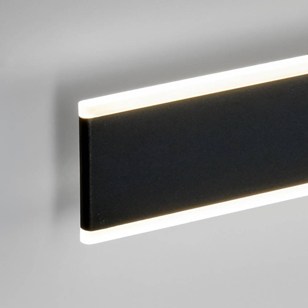 S.Luce LED Wandlampe Slim WM Dimmbar 2040lm Schwarz Fabrikverkauf