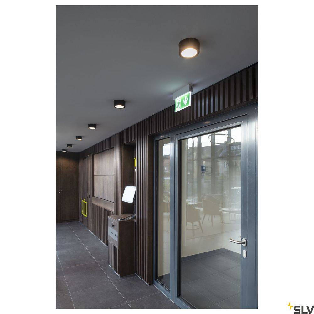 S.Luce Fera 25 CL LED Deckenaufbaulampe Dali Schwarz Meist gekauft