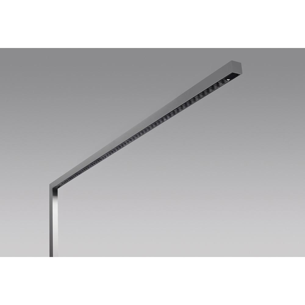S.Luce Molto Luce Lens Double Büro Stehlampe Alu-Eloxiert mit Sensor Fabrikpreis