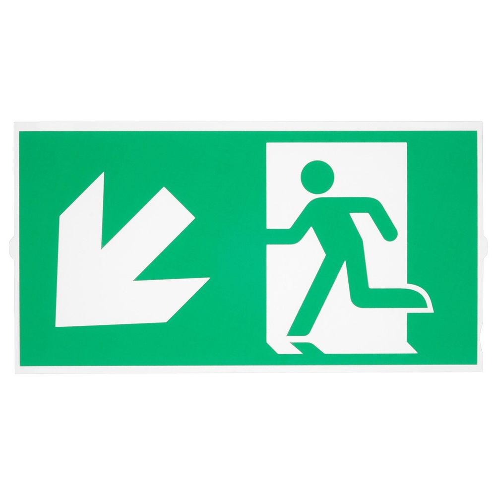 S.Luce SLV P-Light Emergency Series Stair Signs für Ausgang Big Saisonschlussverkauf