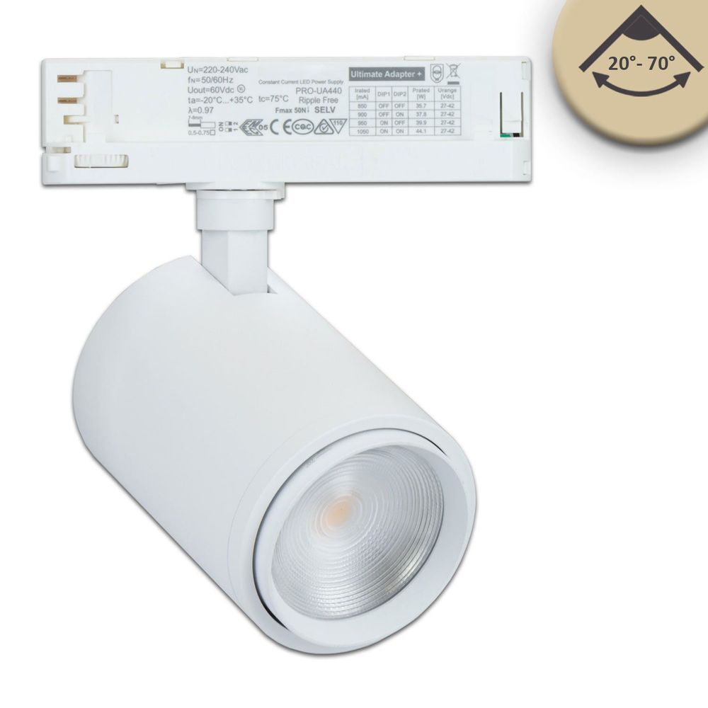 S.Luce 3-Phasen Bäckerei LED Strahler Brot 2900lm 2700K Warmweiß Online Outlet