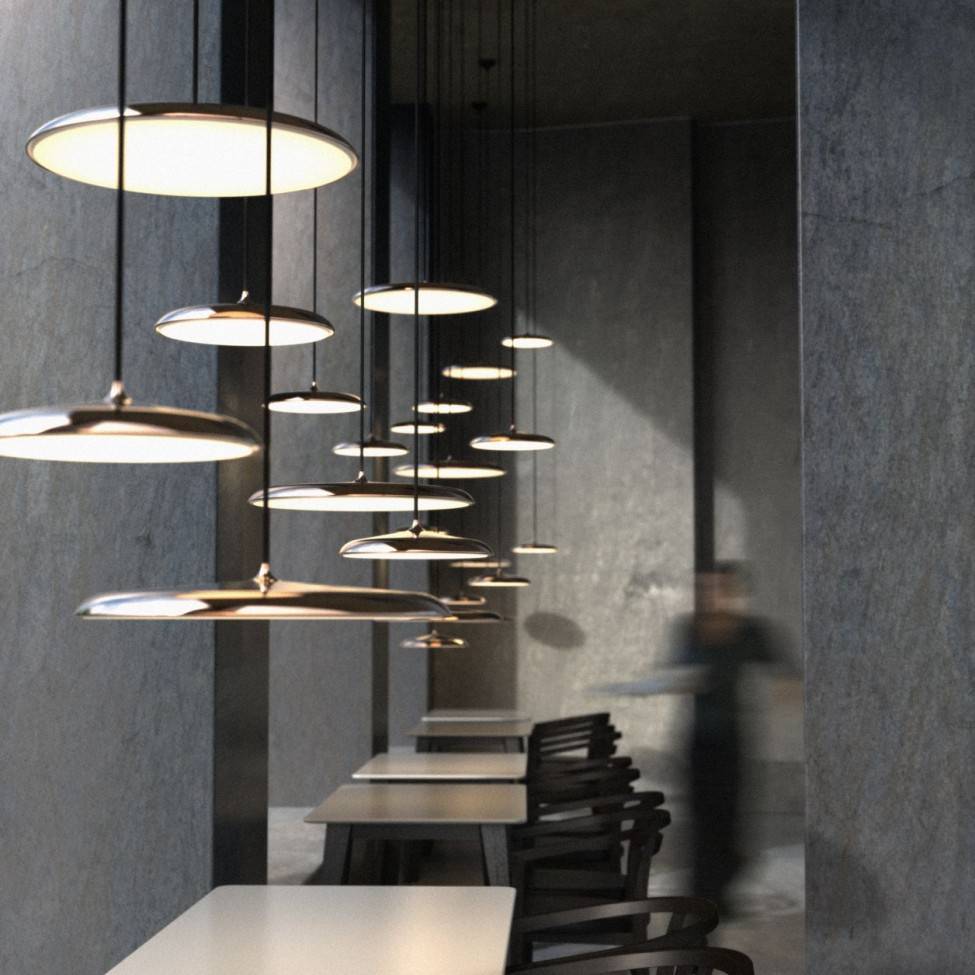 S.Luce Nordlux Dftp Artist 25 LED Pendelleuchte Grau Bis zu 65% Rabatt