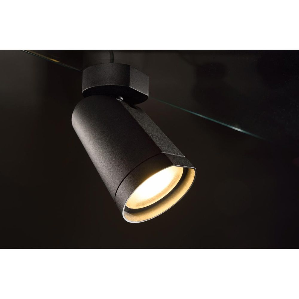 S.Luce SLV BILAS Spot Single 25° LED rund matt Schwarz 15W 2700K mit Rosette Sonderangebot der Fabrik