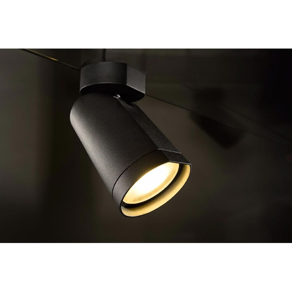 S.Luce SLV BILAS Spot Single 25° LED rund matt Schwarz 15W 2700K mit Rosette Sonderangebot der Fabrik