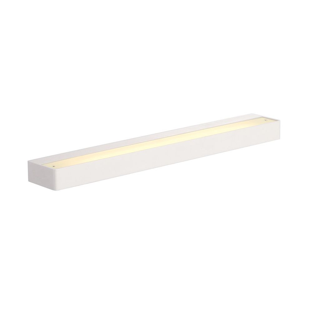 S.Luce SLV Sedo LED 14 Wandleuchte eckig Weiß Glas satiniert