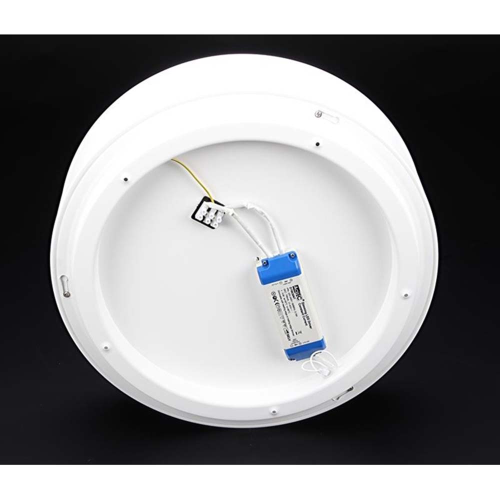 S.Luce LED Deckenleuchte Loop 45cm Ring 1300lm Dimmbar Neutralweiß Kostenloser Versand international