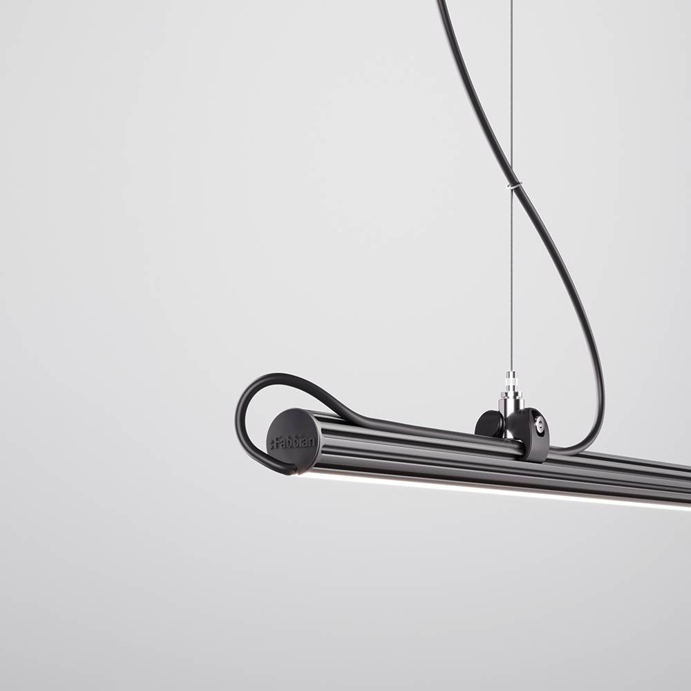 S.Luce Fabbian Freeline LED-Hängeleuchte Medium 200cm Speichern exportieren