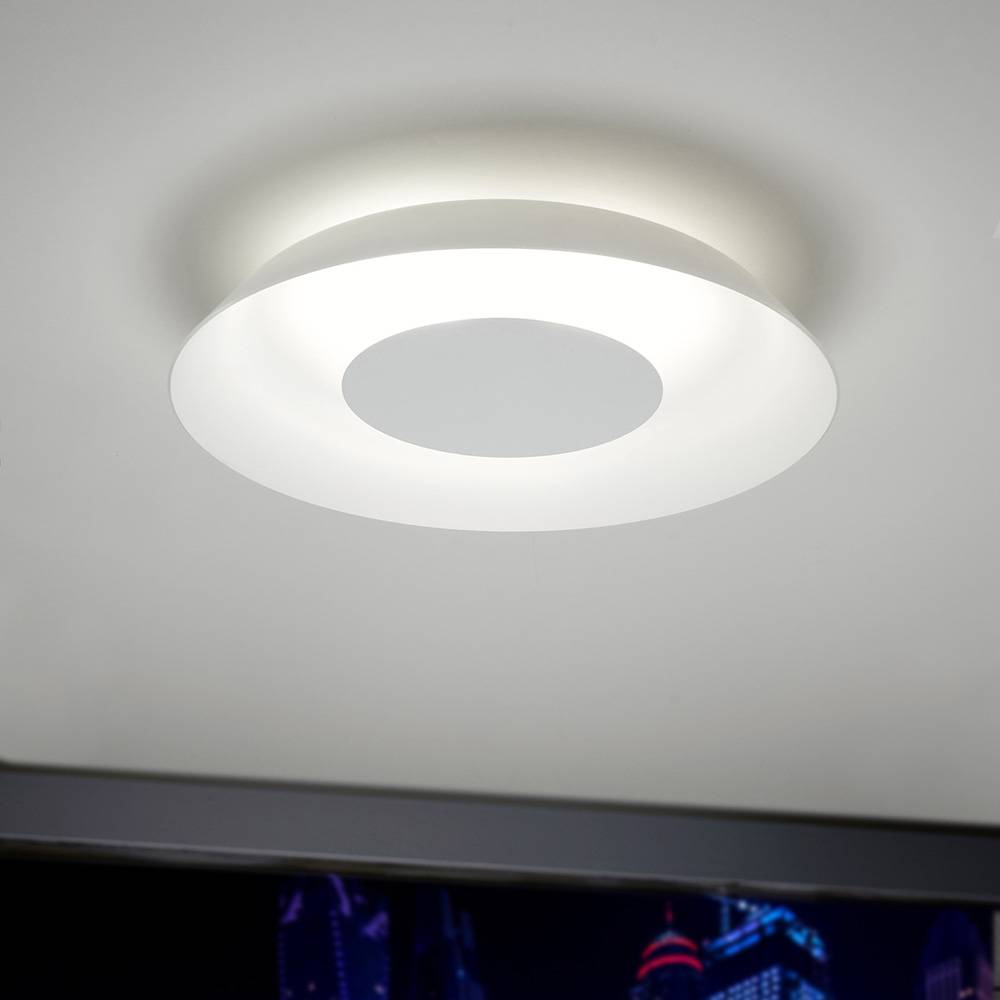 S.Luce Casablanca LED-Deckenlampe Torno Weiß 50% Rabatt für begrenzte Zeit