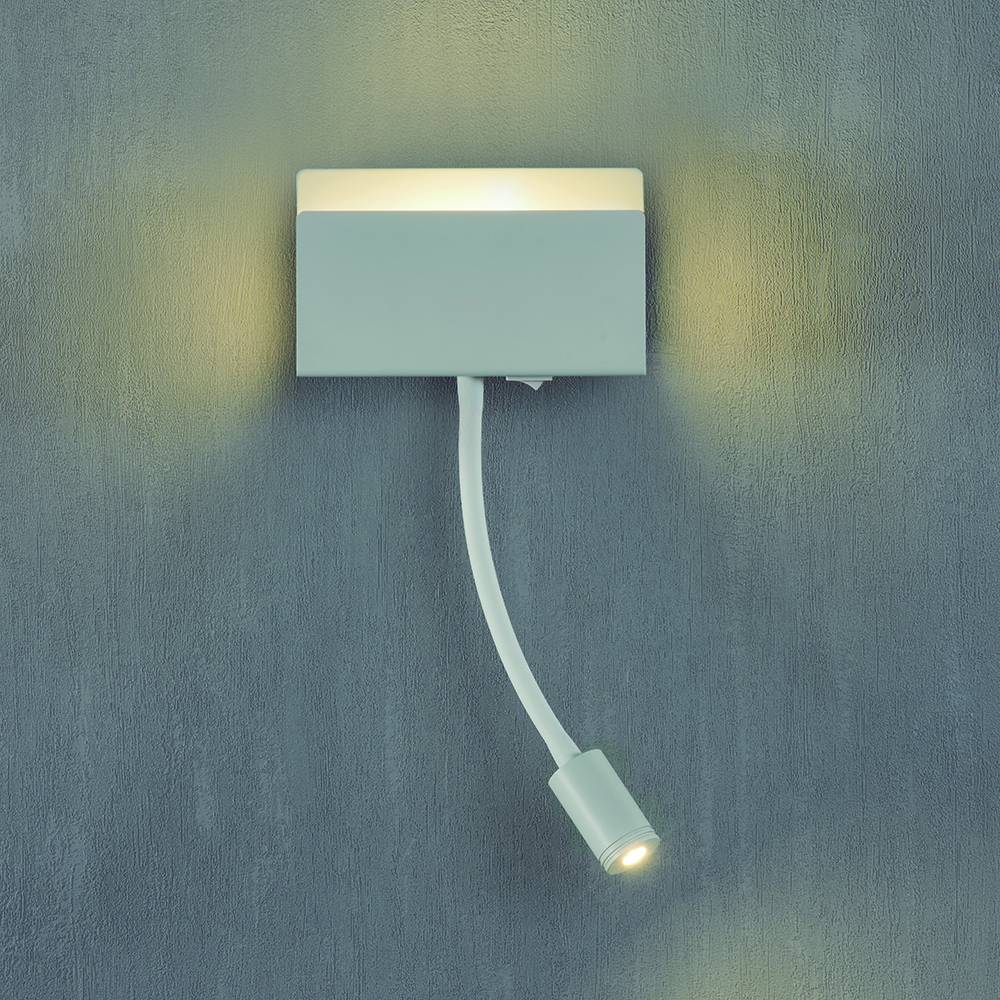 S.Luce Mantra Cabarete LED-Wandleuchte mit Spotlight Rabatte dieses Monats