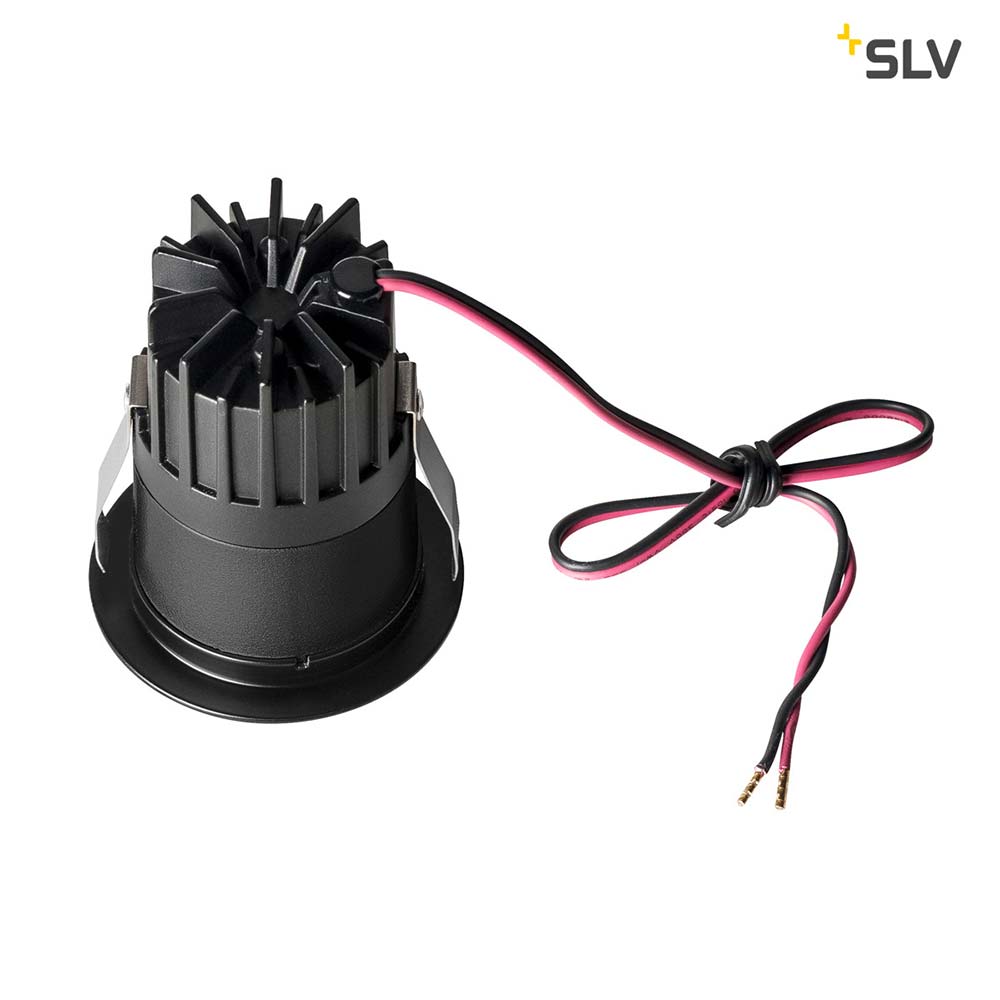 S.Luce SLV Triton Mini LED Einbauleuchte Schwarz Outlet