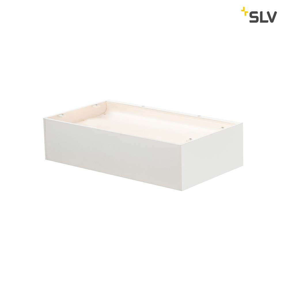 S.Luce SLV Shell 30 LED Wandaufbauleuchte Weiß im Angebot