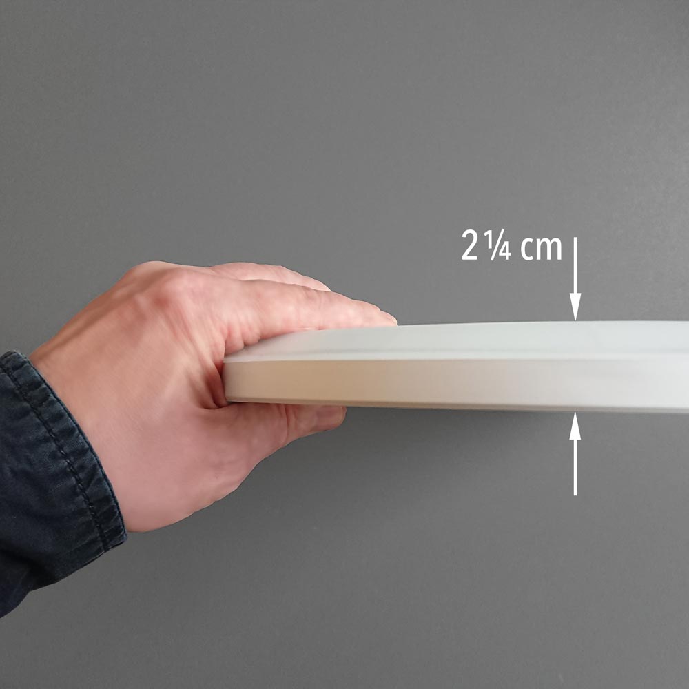 S.Luce LED Deckenleuchte Board 29 4000K Dimmbar per Schalter Weiß Meist gekauft