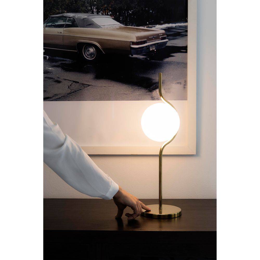 S.Luce LED Tischlampe LE VITA 6W 2700K Goldfarben Kostenloser Versand