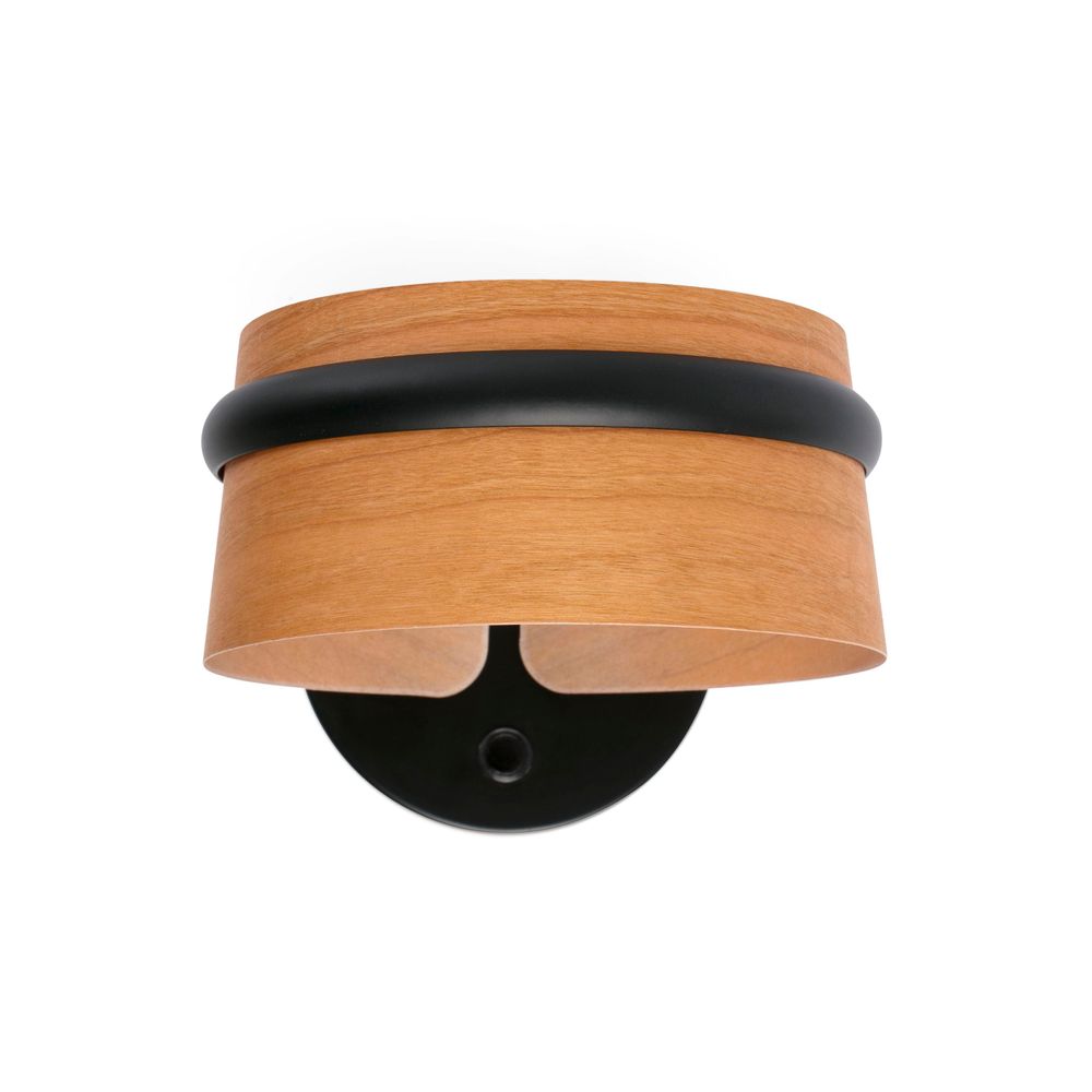 S.Luce LED Wandleuchte LOOP Dimmbar Schwarz, Braun Limitierter Zeitrabatt