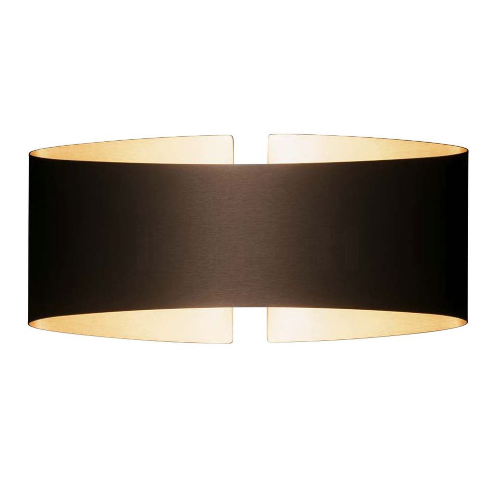S.Luce Holtkötter LED-Wandlampe VOILÀ Fumé matt Dimmbar 800lm 2700K Fabrikpreis