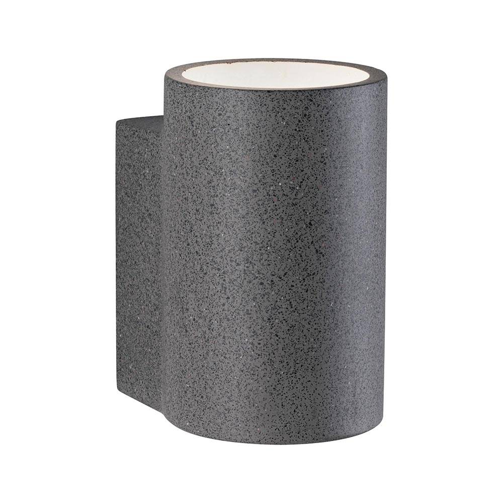 S.Luce Beton LED Außenwandleuchte Concrea Sandig-Schwarz IP65 Großer Ausverkauf