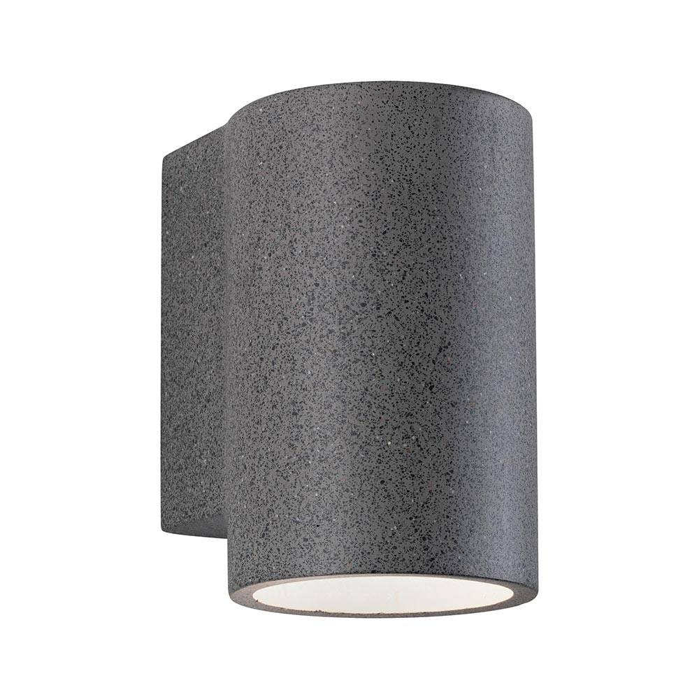 S.Luce Beton LED Außenwandleuchte Concrea Sandig-Schwarz IP65 Großer Ausverkauf