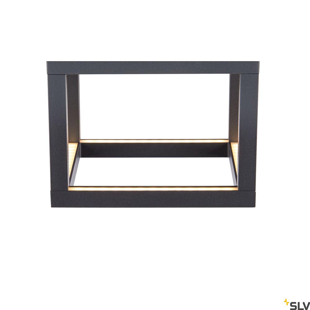 S.Luce SLV Quadrulo XS LED Outdoor Deckenaufbauleuchte Anthrazit Flash Sale