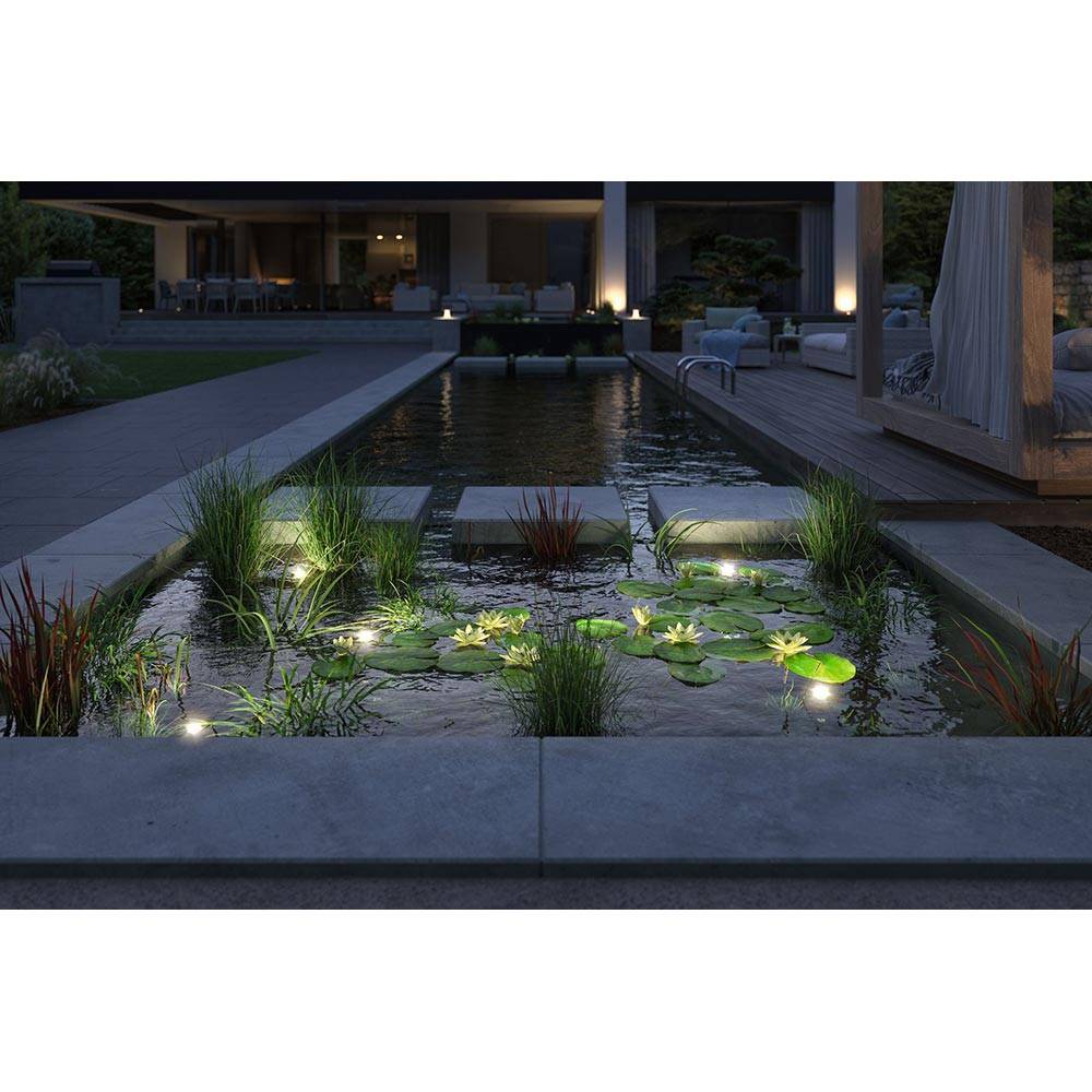 S.Luce Plug & Shine LED Spot Teichleuchte IP68 Schwarz Saisonschlussverkauf