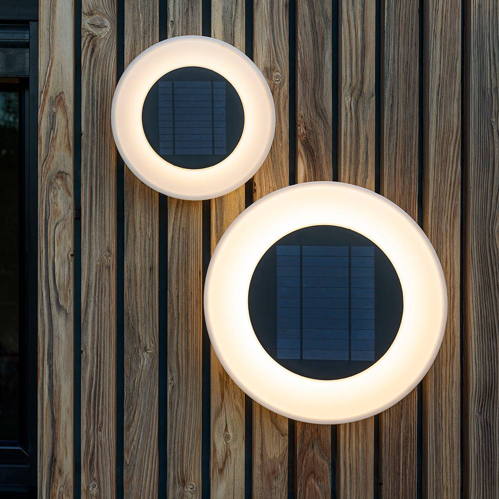 S.Luce Wally Disk LED Solar-Wandleuchte Black Friday