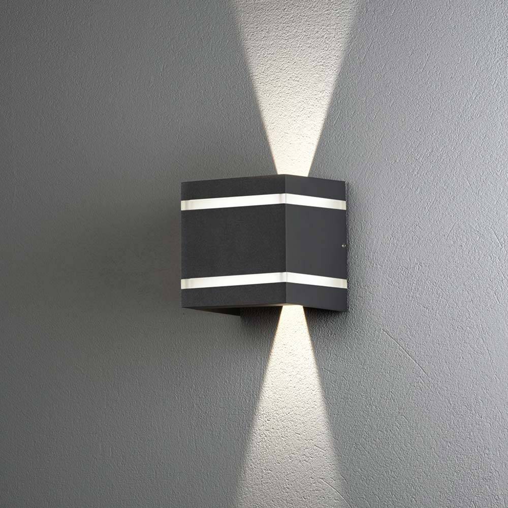 S.Luce Cremona LED Außen Wandleuchte Vatertagsangebot
