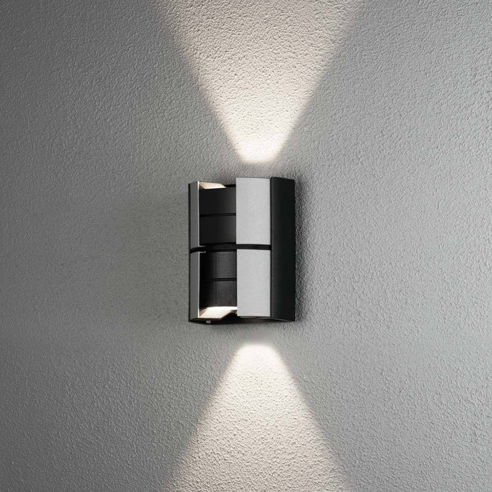 S.Luce Vidar LED Wandleuchte Silber Lagerräumung