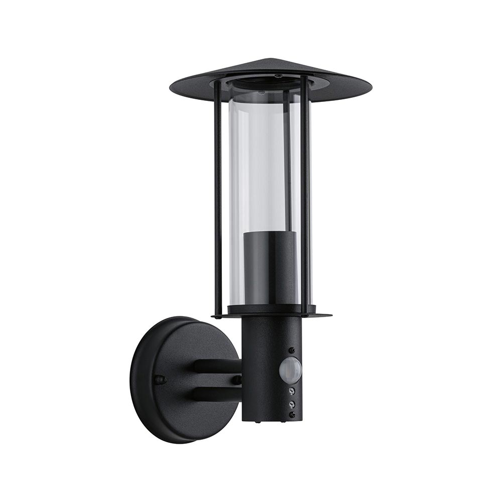 S.Luce Sensor Außenwandleuchte Classic Dunkelgrau Metall Glas Tägliche Deals