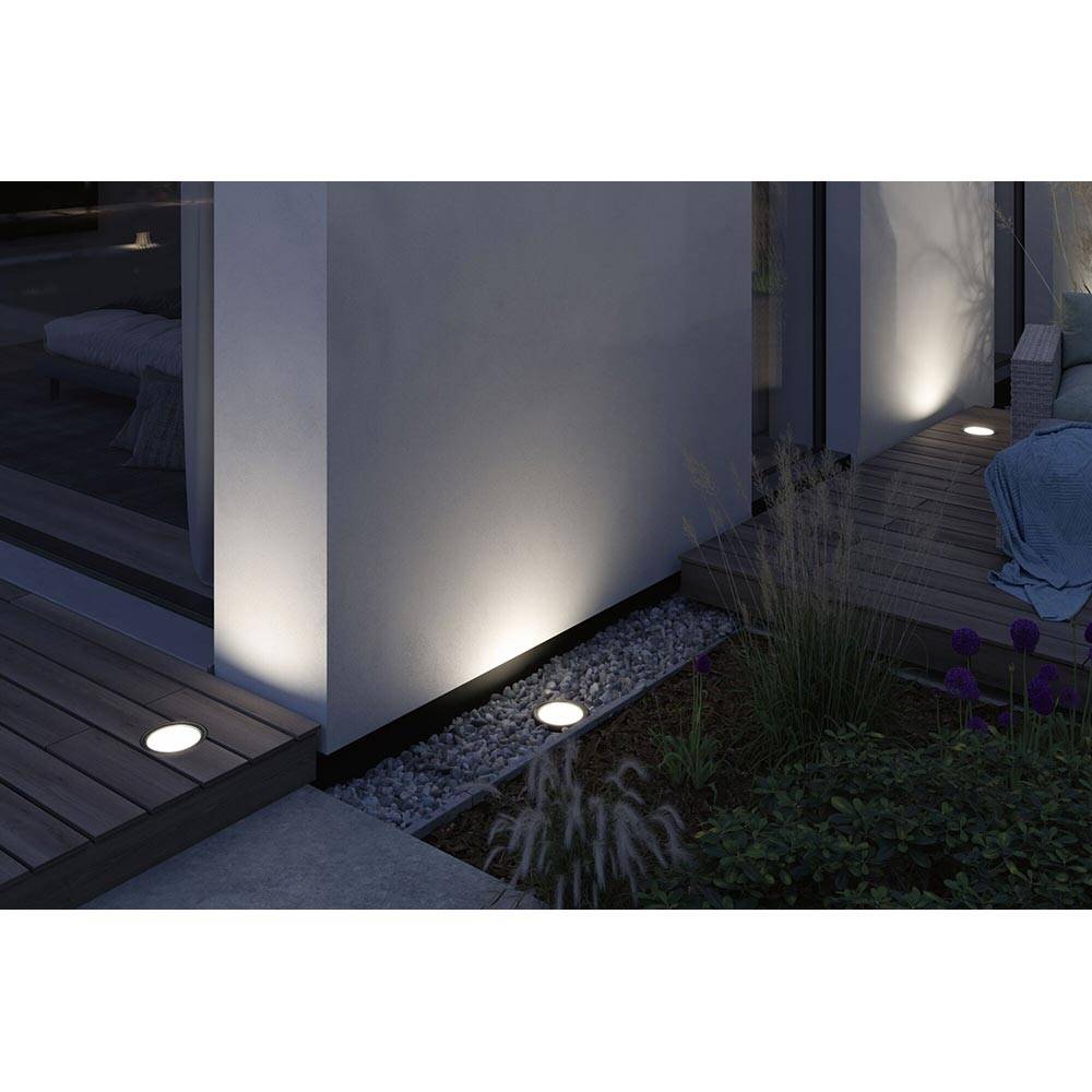 S.Luce Plug & Shine LED Wandfluter Ocos Anthrazit IP67 Super Sparpreis