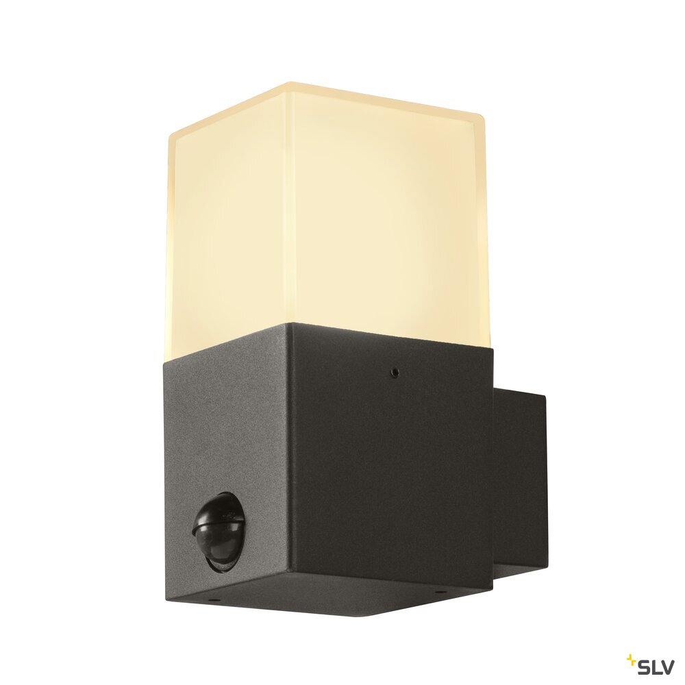 S.Luce SLV Grafit Square Aupen Wandleuchte mit Sensor Anthrazit Bis zu 60% Rabatt