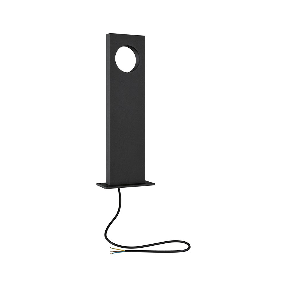 S.Luce LED Pollerleuchte Ivo Grau Metall IP65 Nur für heute