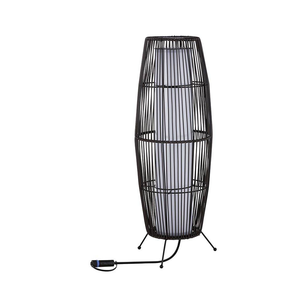 S.Luce Plug & Shine LED Lichtobjekt Basket Rattan Braun Discount Store für neue Produkte