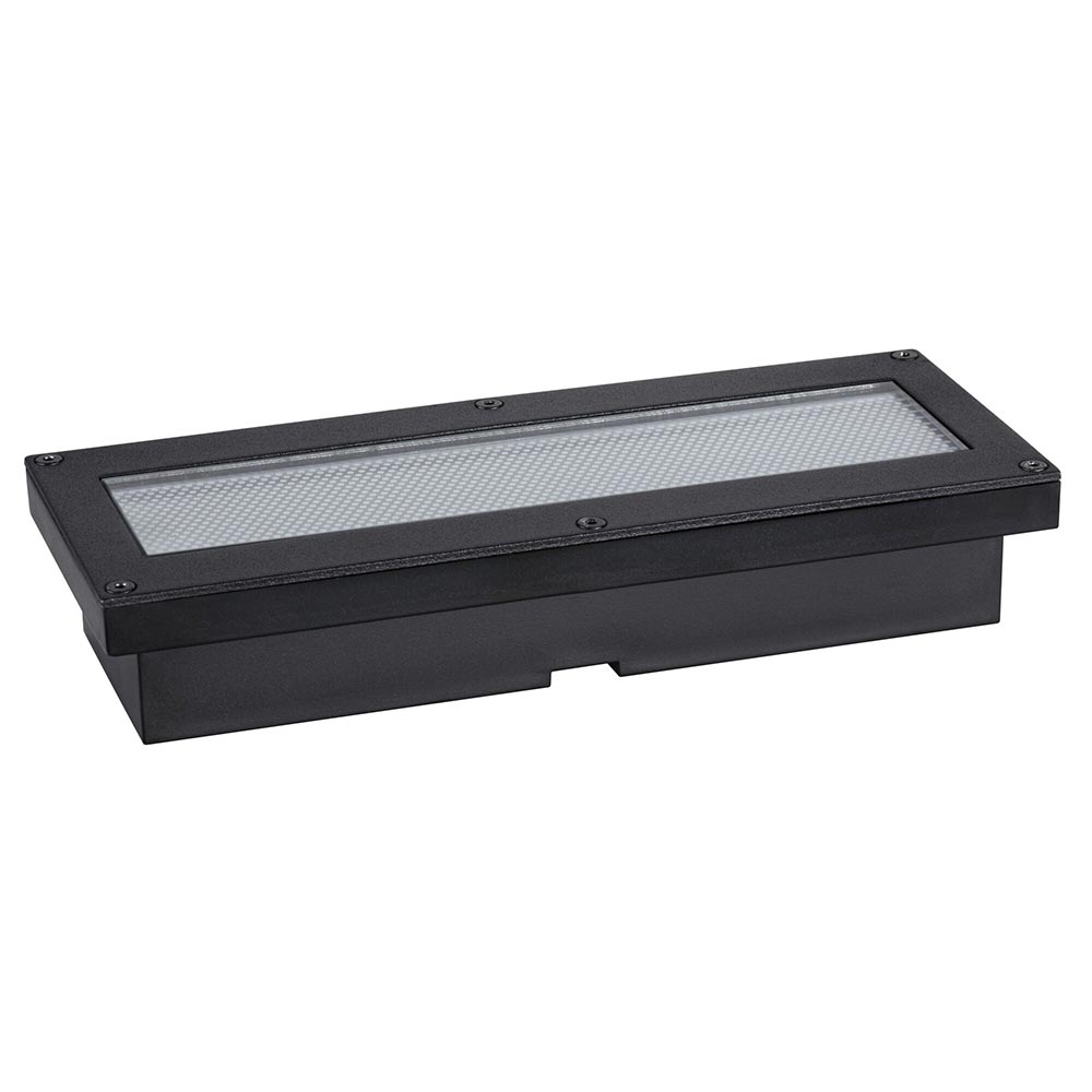 S.Luce Solar LED Bodeneinbauleuchte Domenic Schwarz IP67 Riesige Rabatte