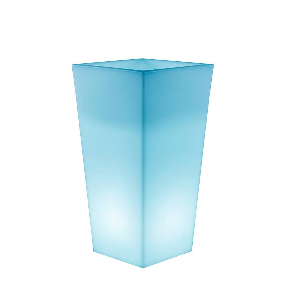 S.Luce LED Solar-Topf Melisa mit Akku mit Fernbedienung Kostenloser Versand