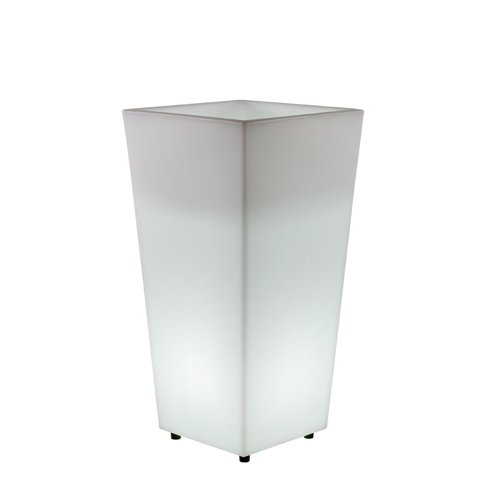 S.Luce LED Solar-Topf Melisa mit Akku mit Fernbedienung Kostenloser Versand