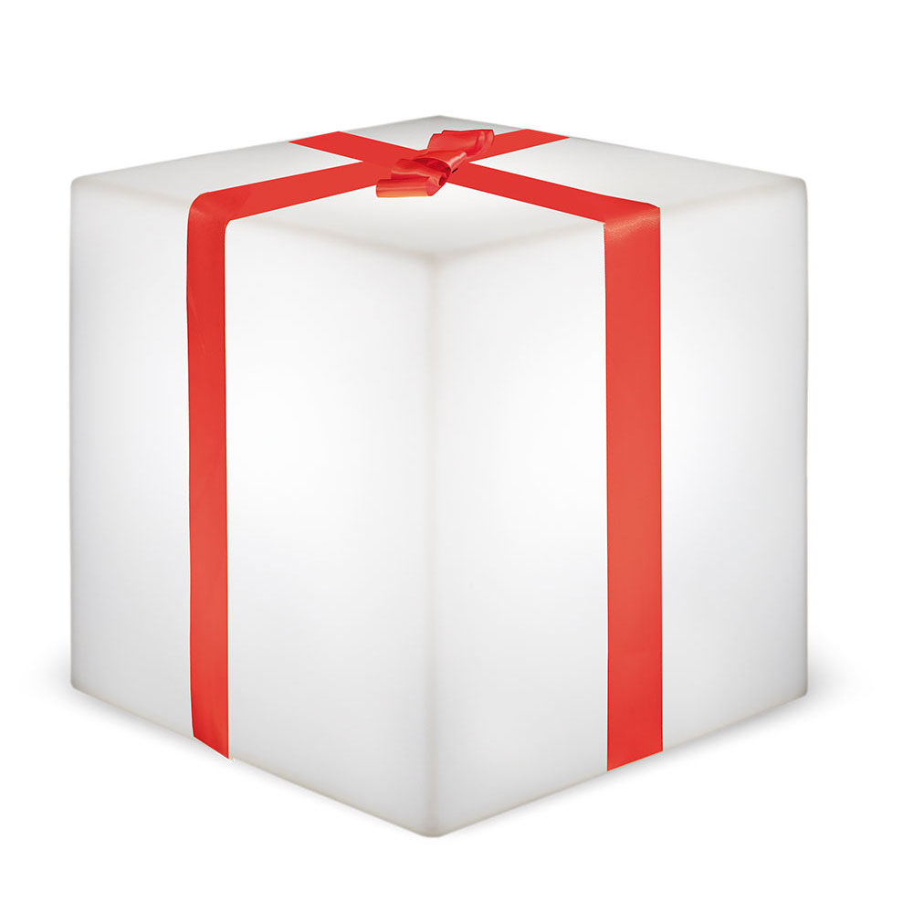 S.Luce LED Weihnachtswürfel Gifty Akku + Solar IP65 Riesige Ersparnisse