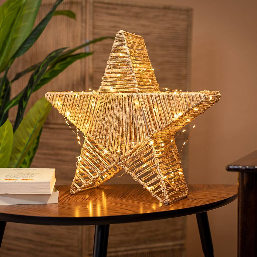 S.Luce LED Akku-Weihnachtsstern Sisine Star IP54 Tiefpreis