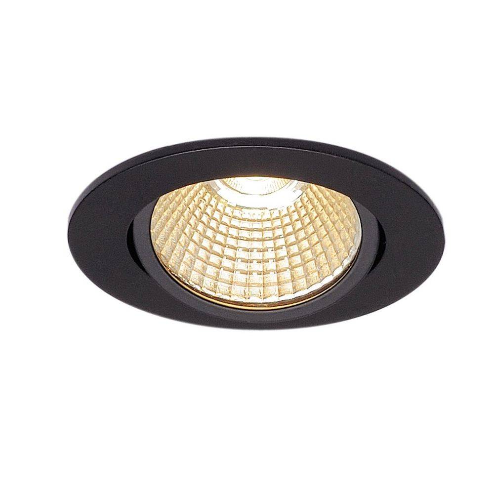 S.Luce SLV New Tria 68 LED DL Round Set Schwarz 9W 38° 3000K inkl. Treiber Hotsell