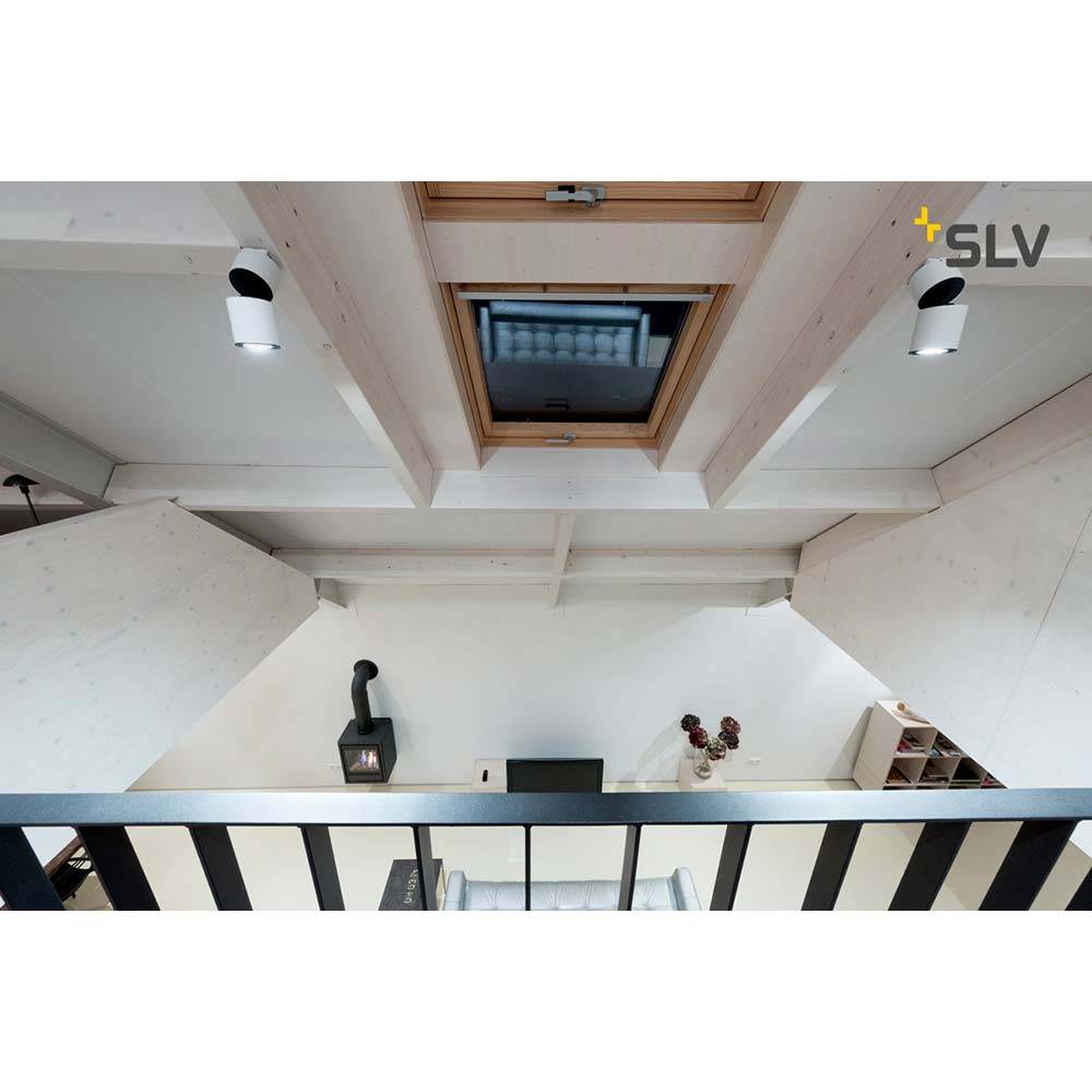 S.Luce SLV Supros 78 Deckenleuchte LED 3000K Rund Weiß 60° Linse Sonderangebot